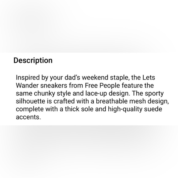 Free People FP Collection Let’s Wander Washed Sneaker - Picture 11 of 11